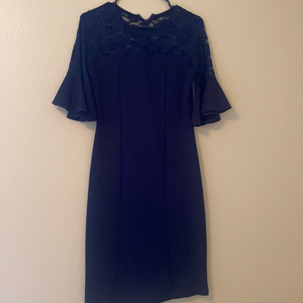 Navy blue dress. Size small
